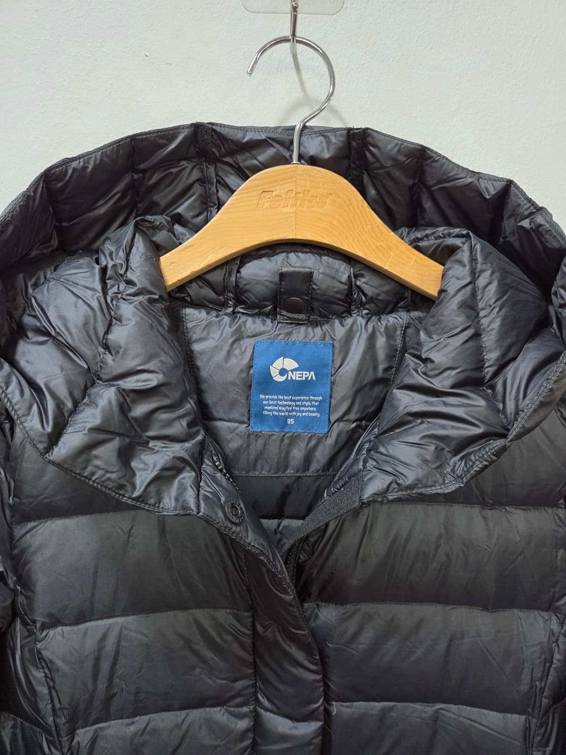 NEPA 네파 구스 경량 롱패딩 벤치코트패딩 95(66) 상품이미지2