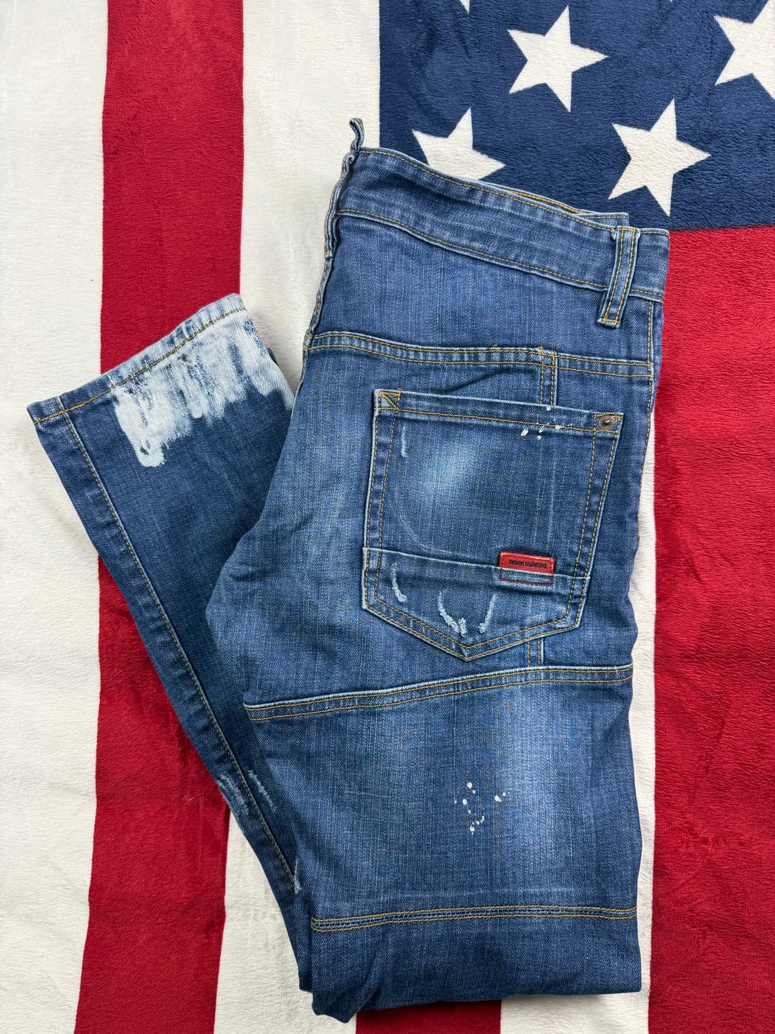 디스퀘어드2 슬림핏 데님 48사이즈 – 이탈리아 생산 | 프리미엄 디자인 상품이미지5