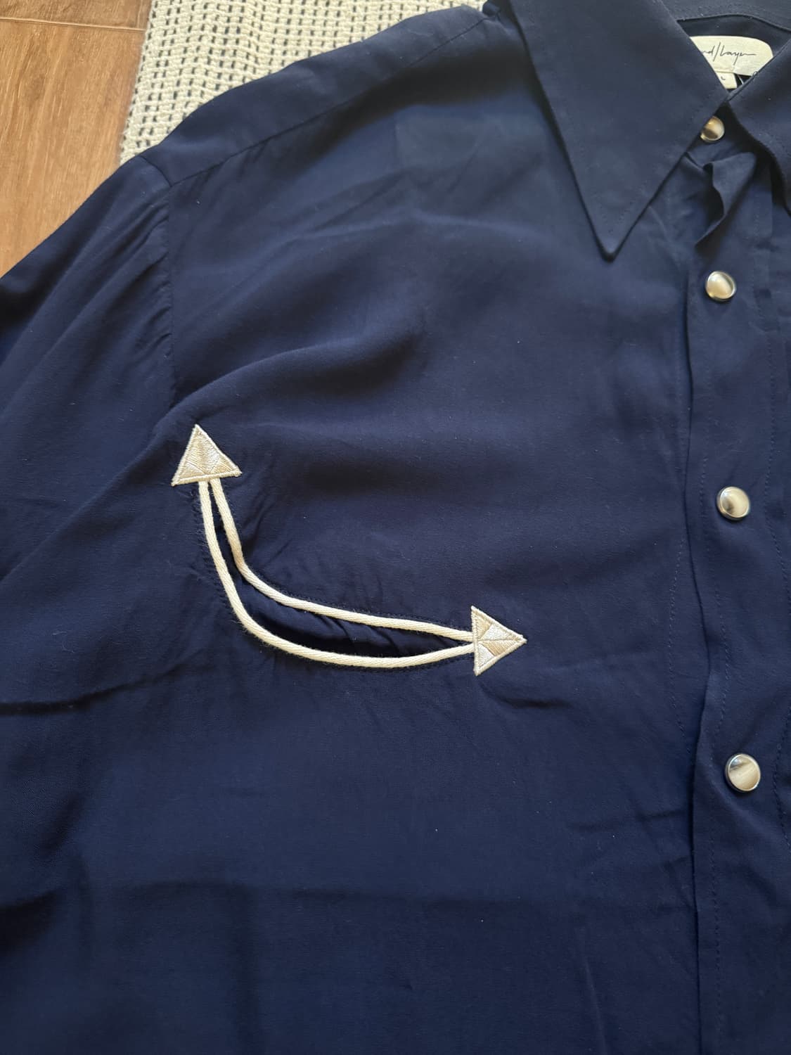 Second layer 세컨드레이어 웨스턴 셔츠 상품이미지3