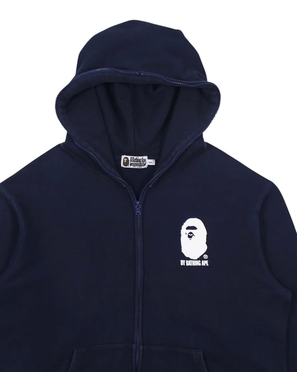 베이프 헤드 사루 로고 풀 집업 후디 상품이미지4