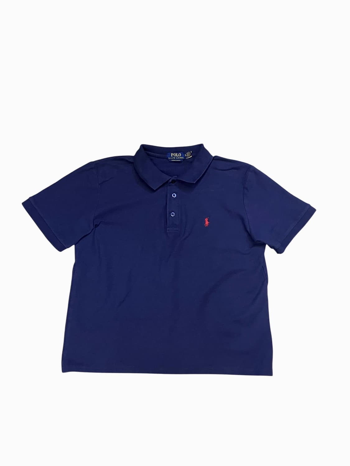 폴로 랄프로렌 카라 반팔 티셔츠 네이비 XL #csz3288 상품이미지3