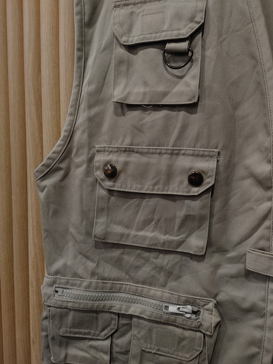 무배) 빈티지 피싱 조끼 자켓 - L 상품이미지2