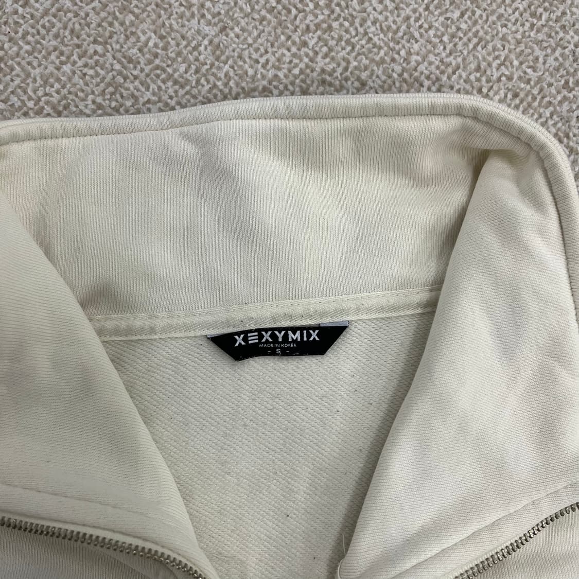 S  젝시믹스 여성 반집업 맨투맨 티셔츠 0126M 상품이미지2