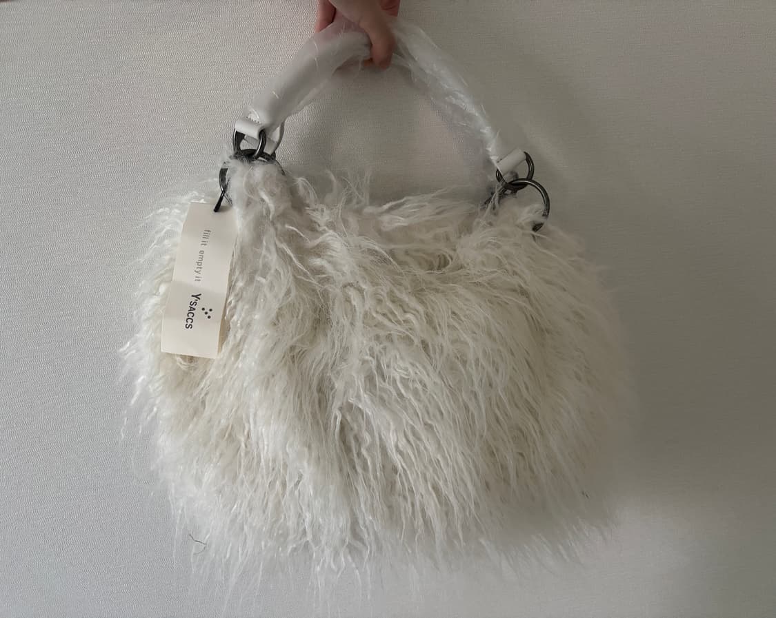 새상품 Y‘SACCS 퍼 숄더백 상품이미지2