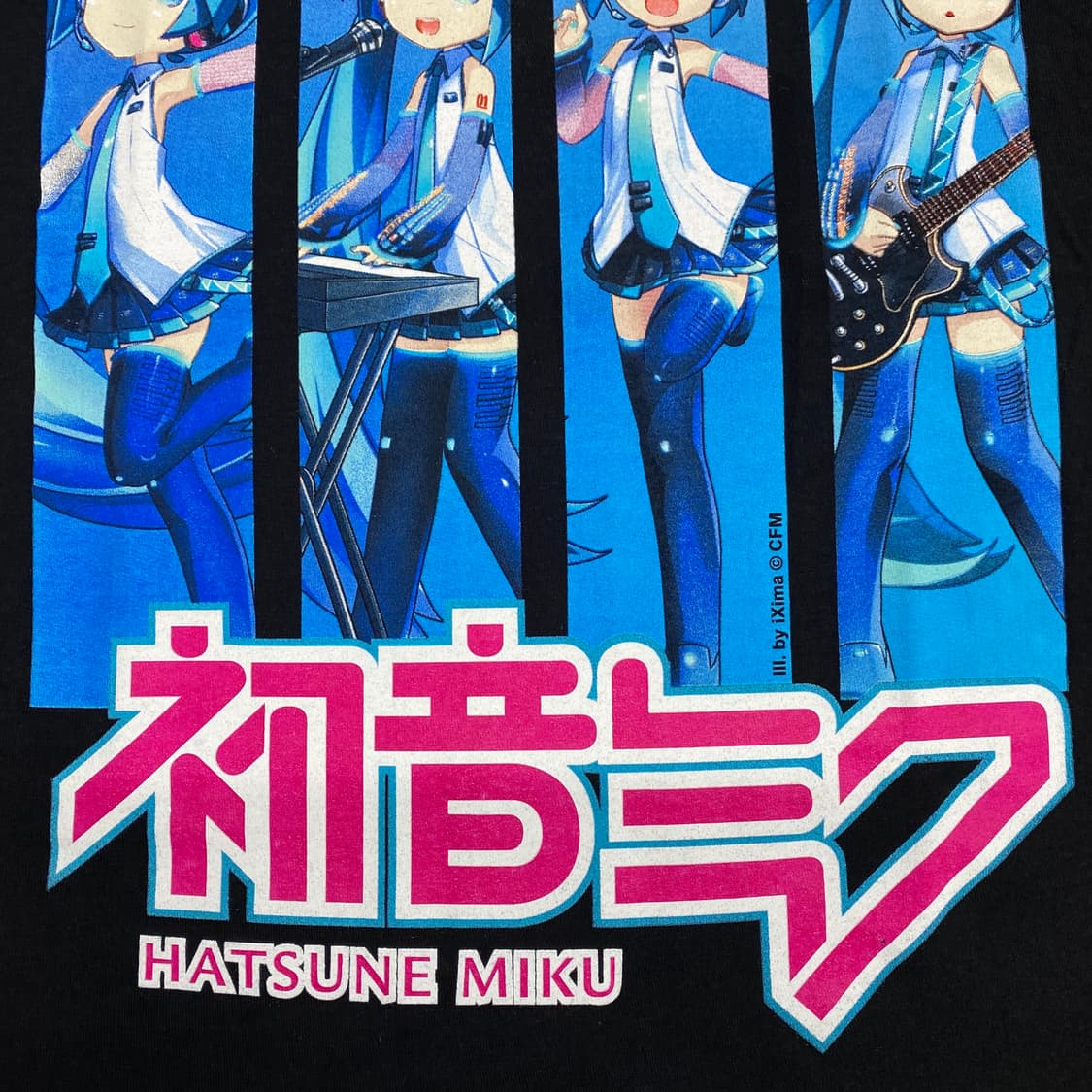 하츠네 미쿠 오피셜 애니메이션 티셔츠 상품이미지5