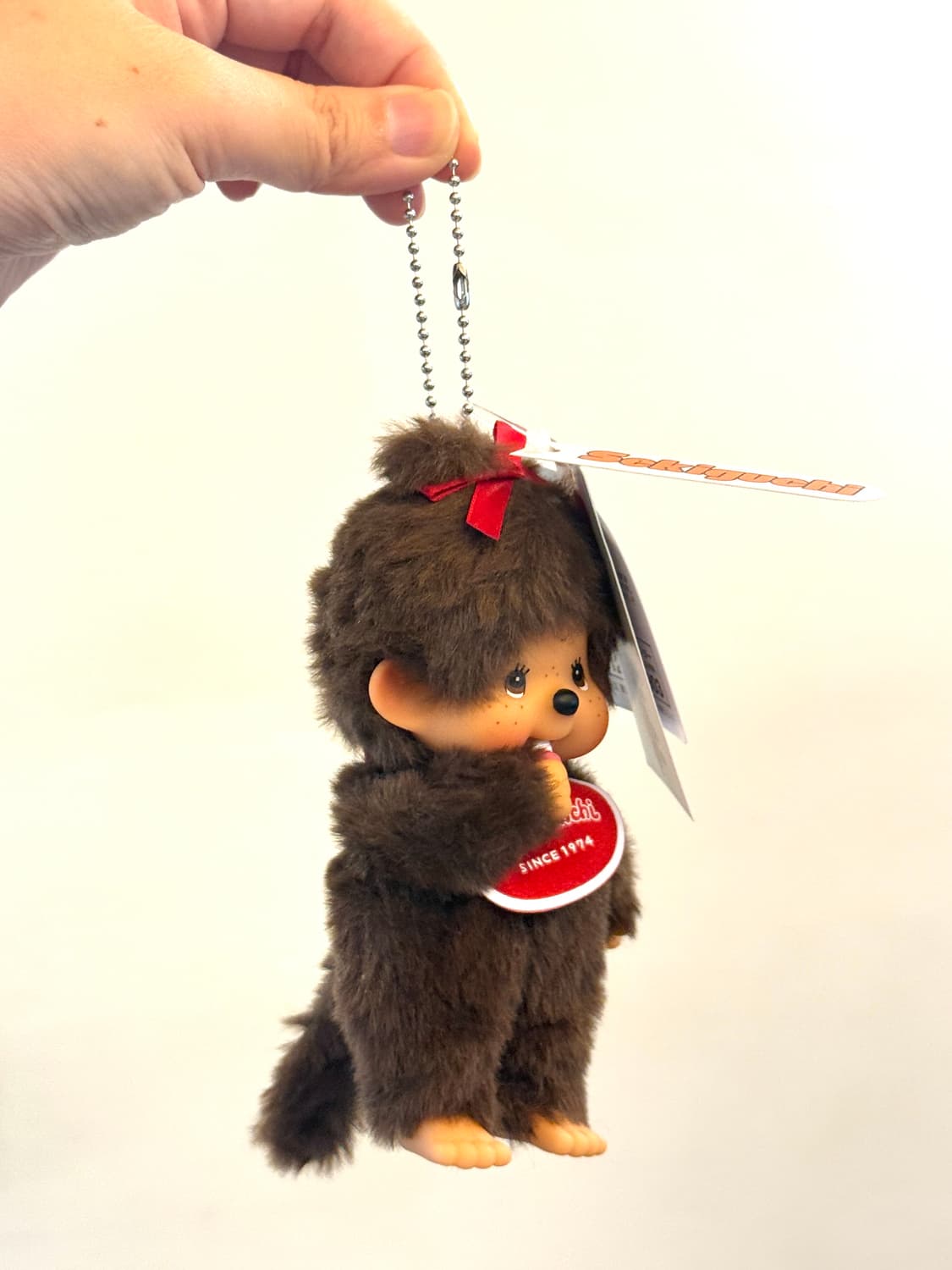 몬치치 ss 여아 키링 (15cm)  상품이미지1