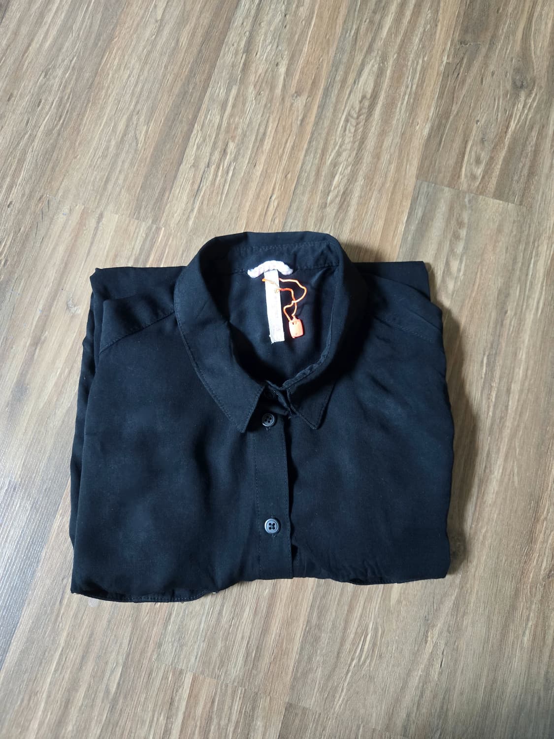 Bershka 버쉬카 블랙 셔츠 상품이미지3