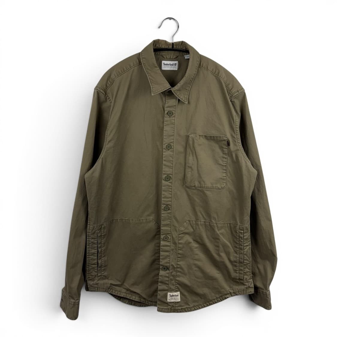 (L) 팀버랜드 워크 셔츠 카키 상품이미지1