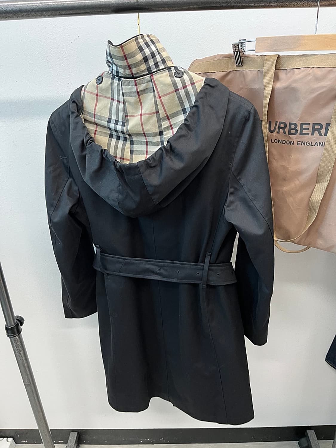 여) 버버리 런던 후드 내피코트  상품이미지7