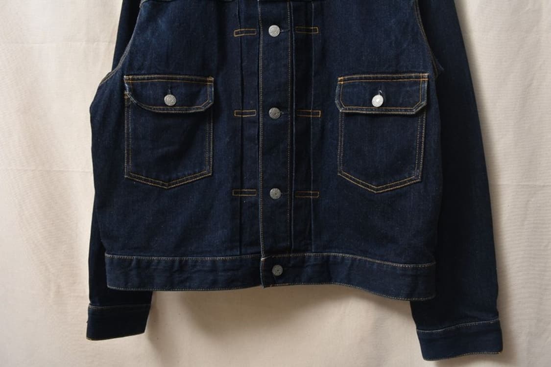 GU 2세대 G쟌 데님 트러커 청자켓 L M0080 상품이미지4