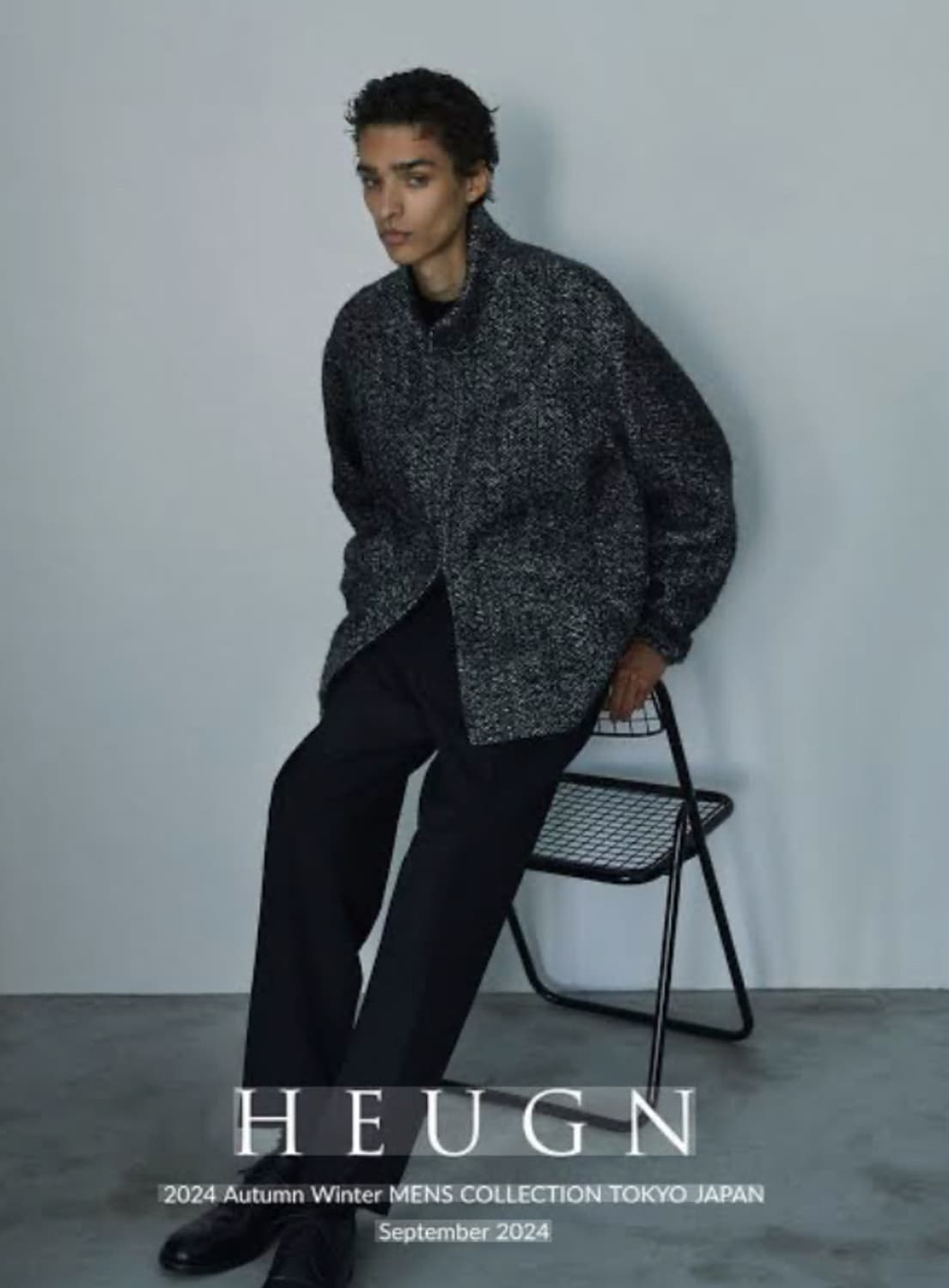 Heugn 빌리 스탠드 블루종 그레이 상품이미지10