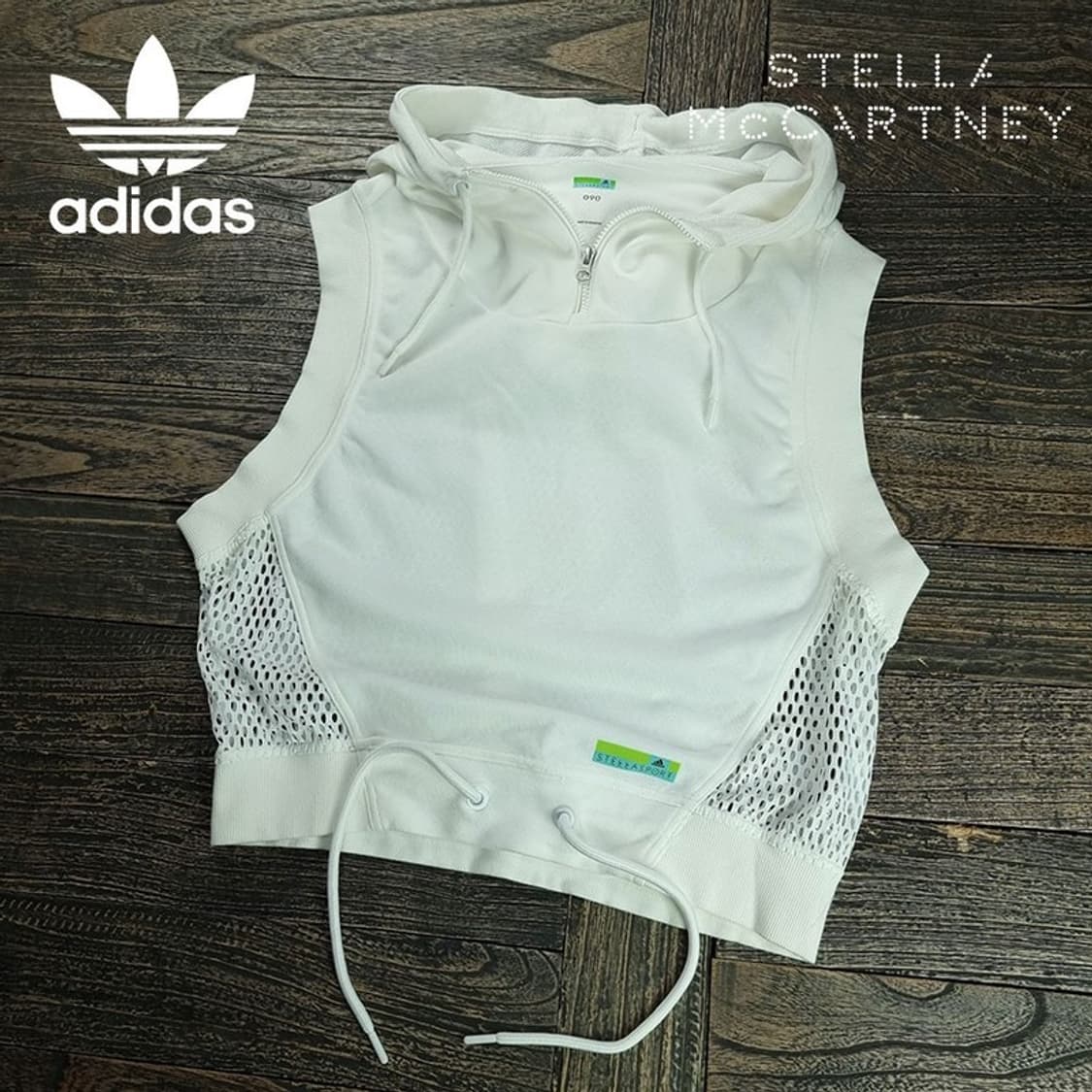 [아디다스 X 스텔라맥카트니] 메쉬 도킹 루즈핏 민소매 후드 M20169 상품이미지1
