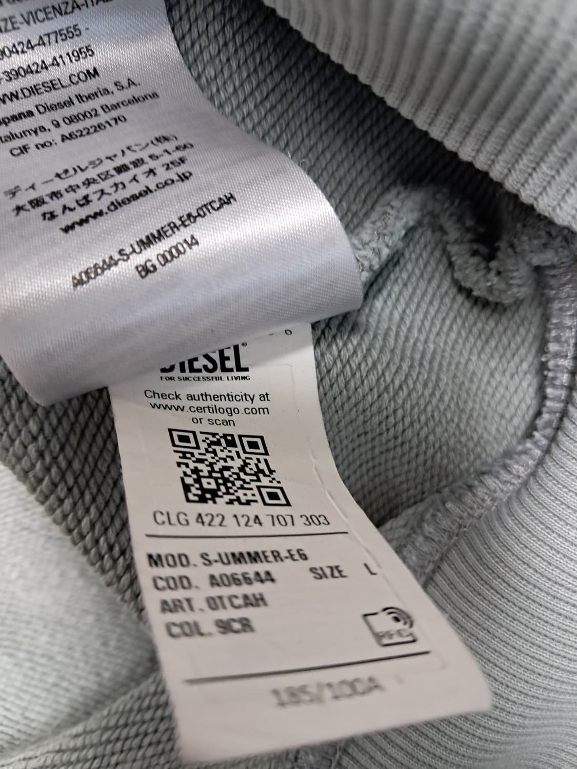 디젤 후드티 상품이미지5