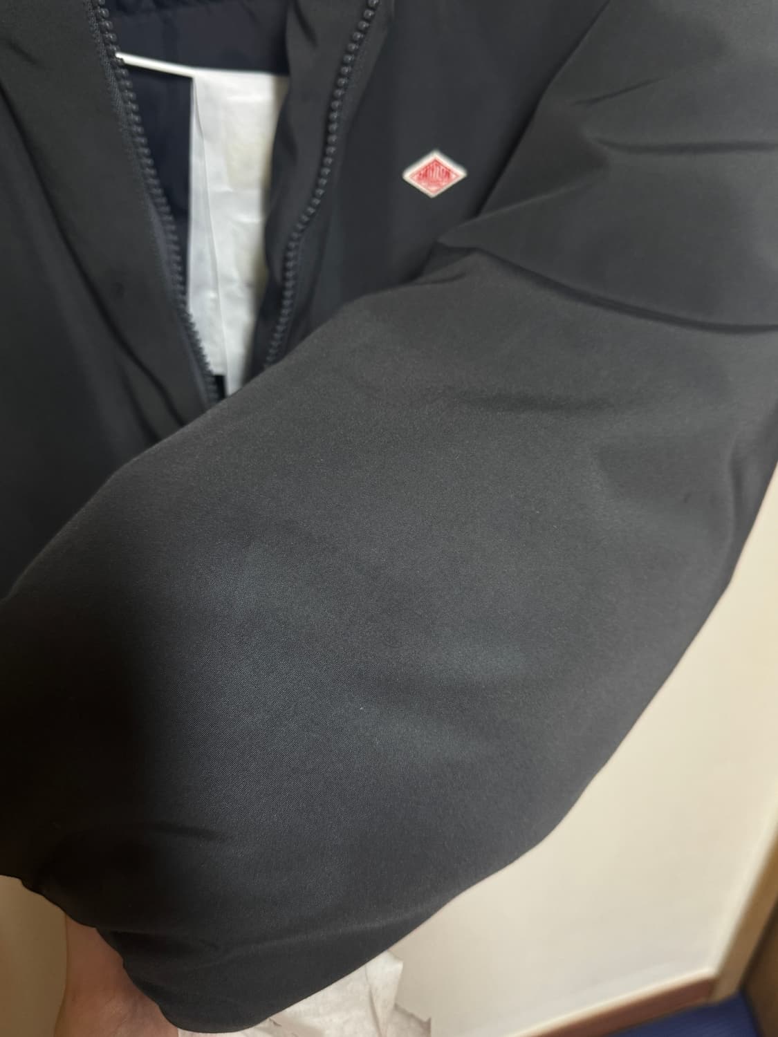 DANTON (단톤) 후드 다운 패딩 차콜 상품이미지5