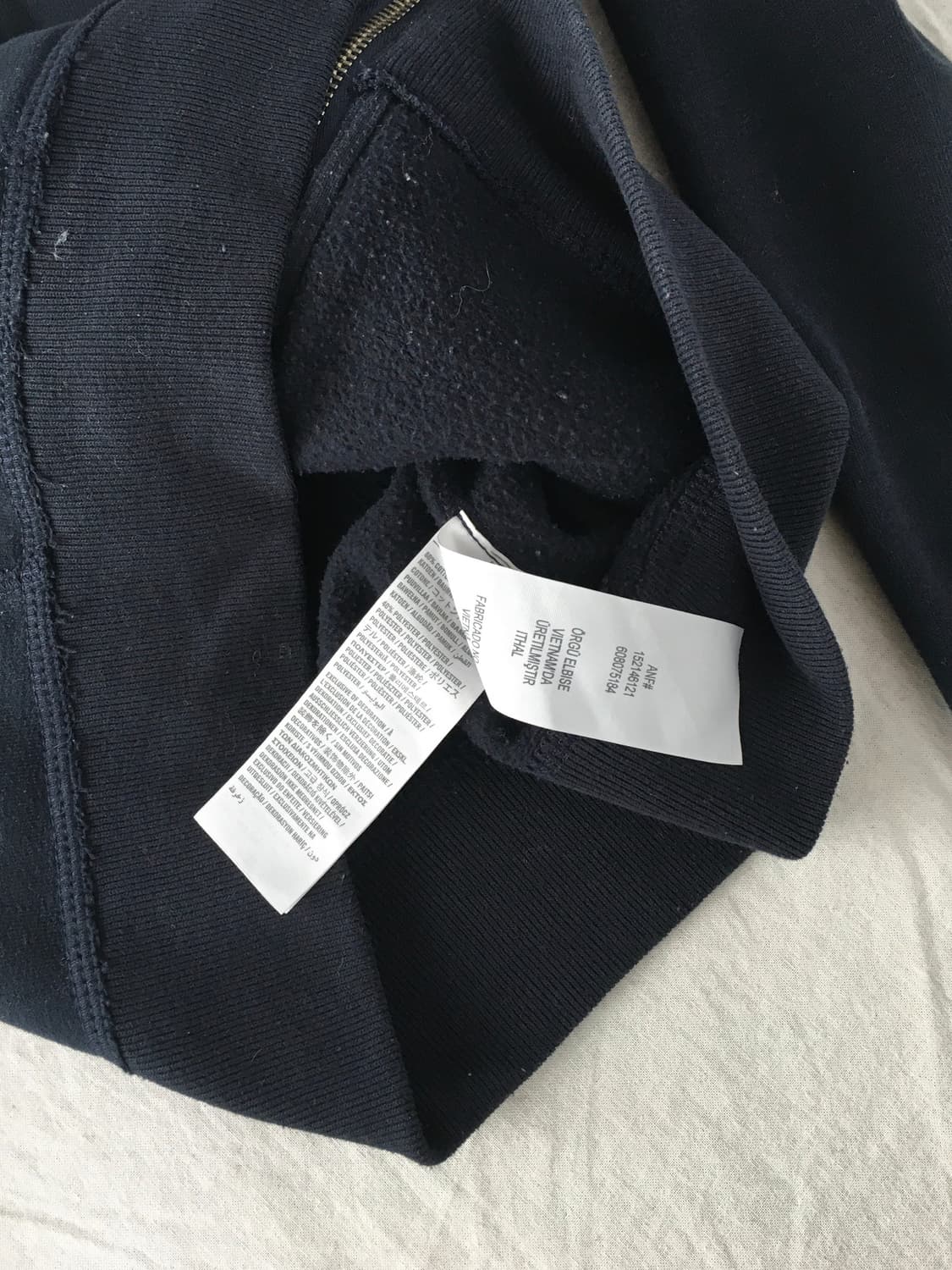 아베크롬비 넘버로고 후드집업 상품이미지6