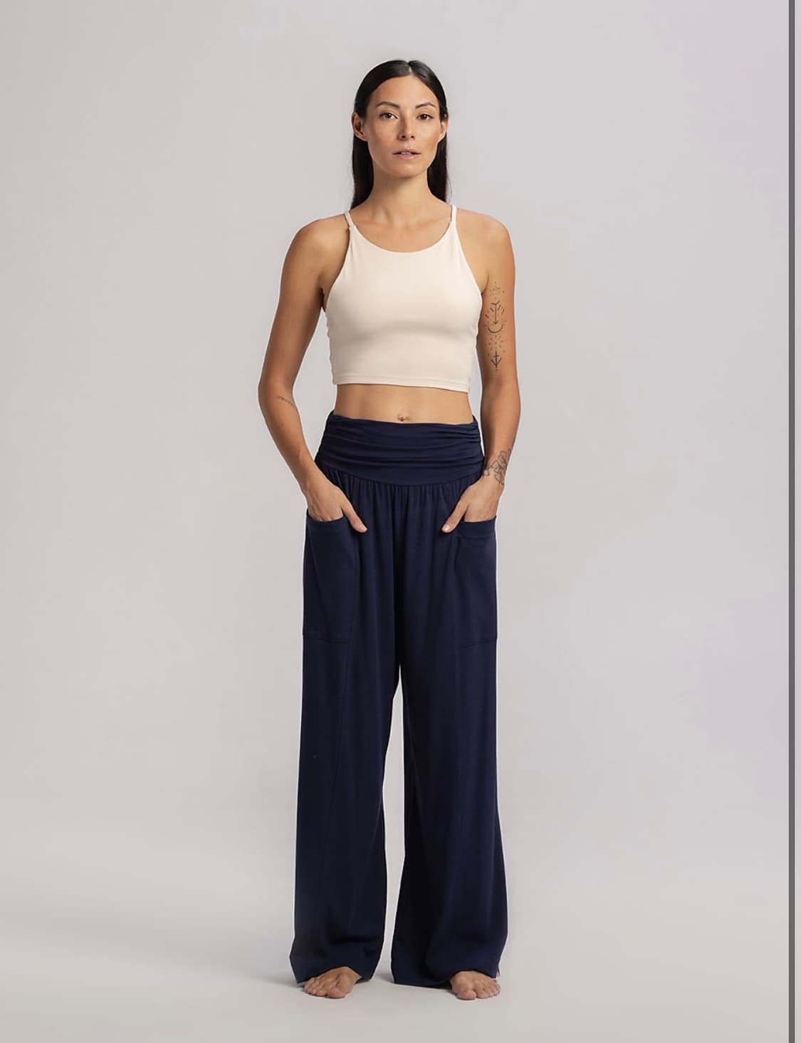 부디무드라 푸르나 브라탑 (베이지, S / 단종상품) 상품이미지1