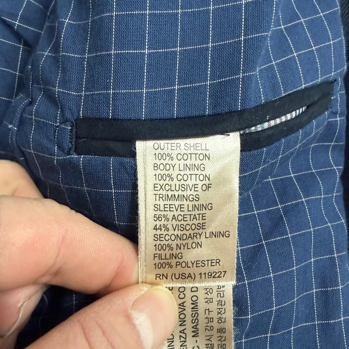 마시모두띠 레이어드 코튼 블레이저 v1872 상품이미지9