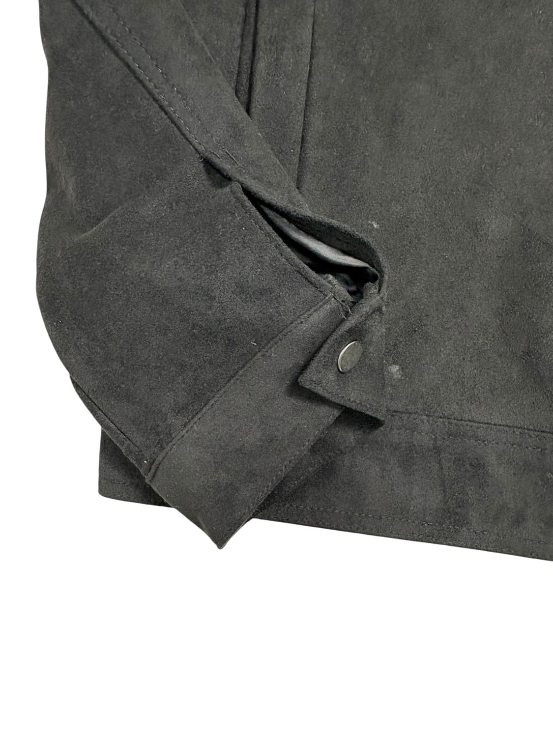 BECOME 스웨이드 자켓 블랙  상품이미지4