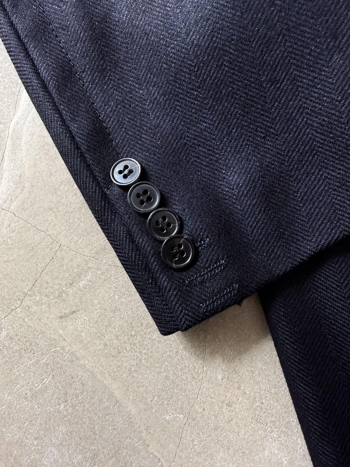 Ermenegildo Zegna Herringbone Wool Overc 상품이미지6