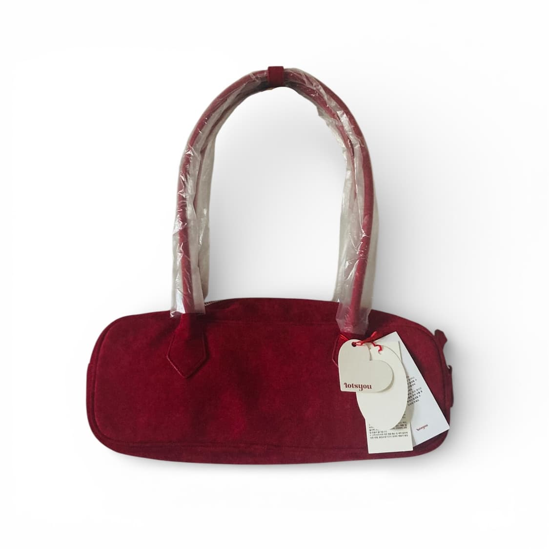 랏츠유 스웨이드 숄더백 상품이미지5