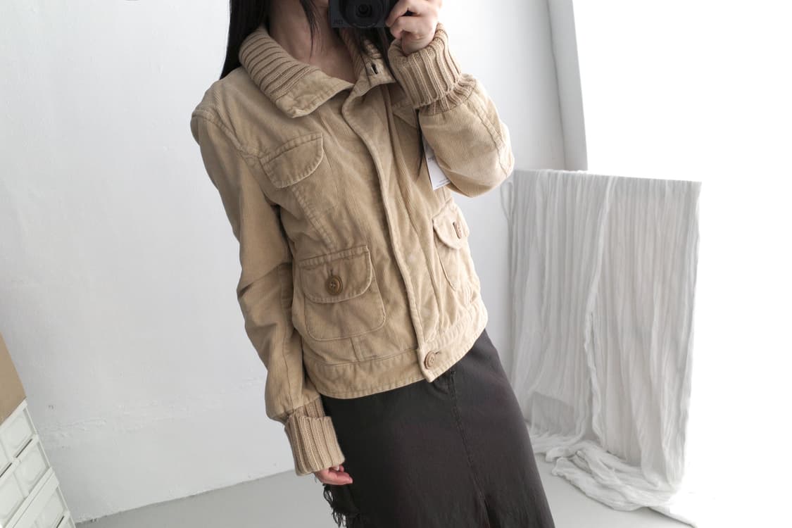 button high neck jacket 상품이미지2