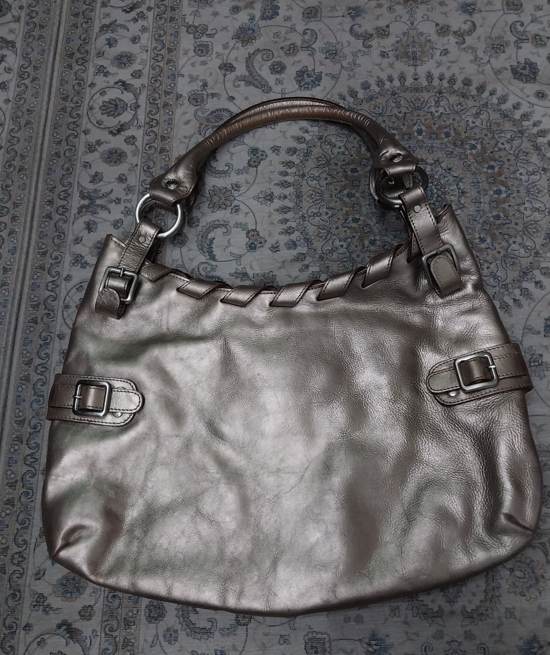 zeoen italy 메탈 토트/숄더백 상품이미지3