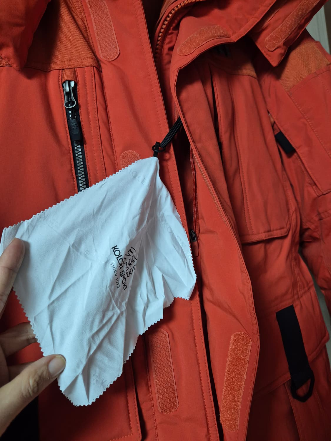 (새제품급) 코오롱 안타티카 구스패딩 100  대장 패딩 상품이미지8