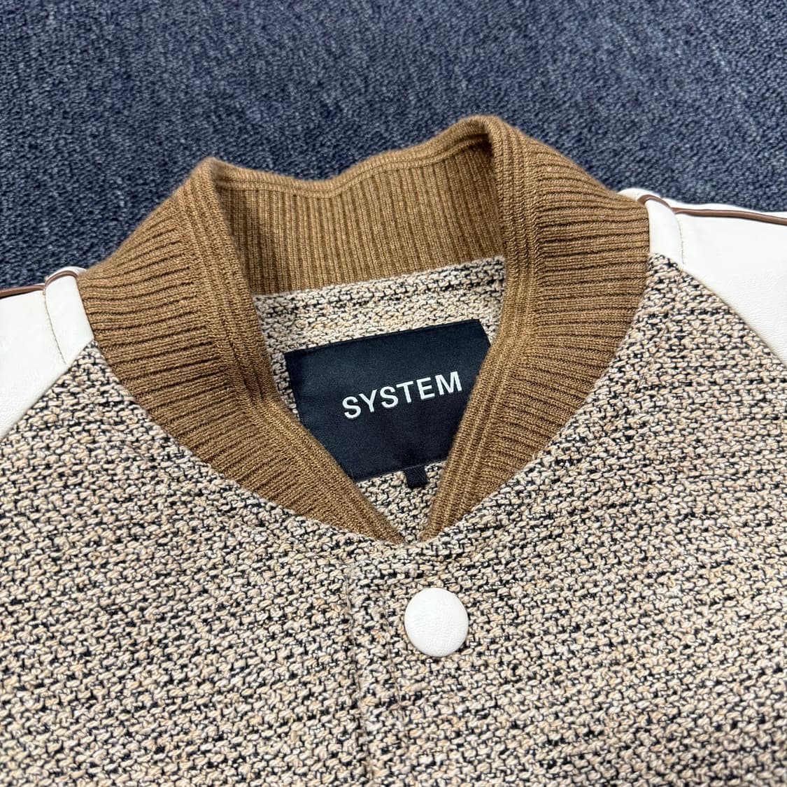 24년 시스템 MIXMATCHLAYER 바시티 자켓 상품이미지7