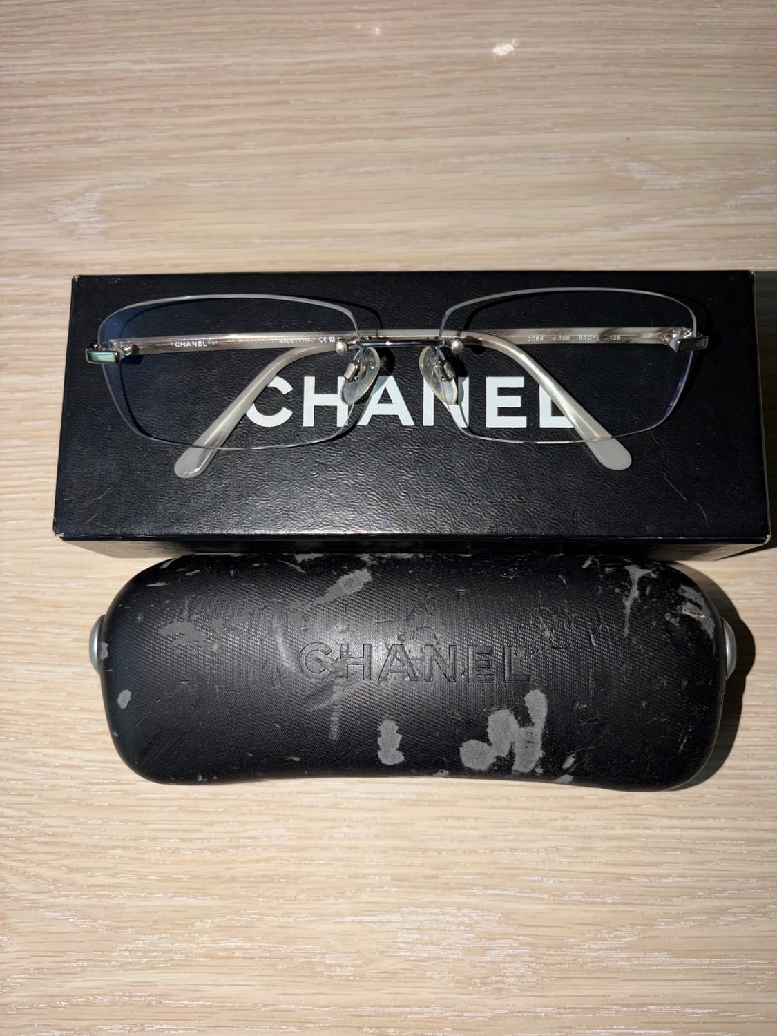 샤넬 무테 안경 상품이미지1