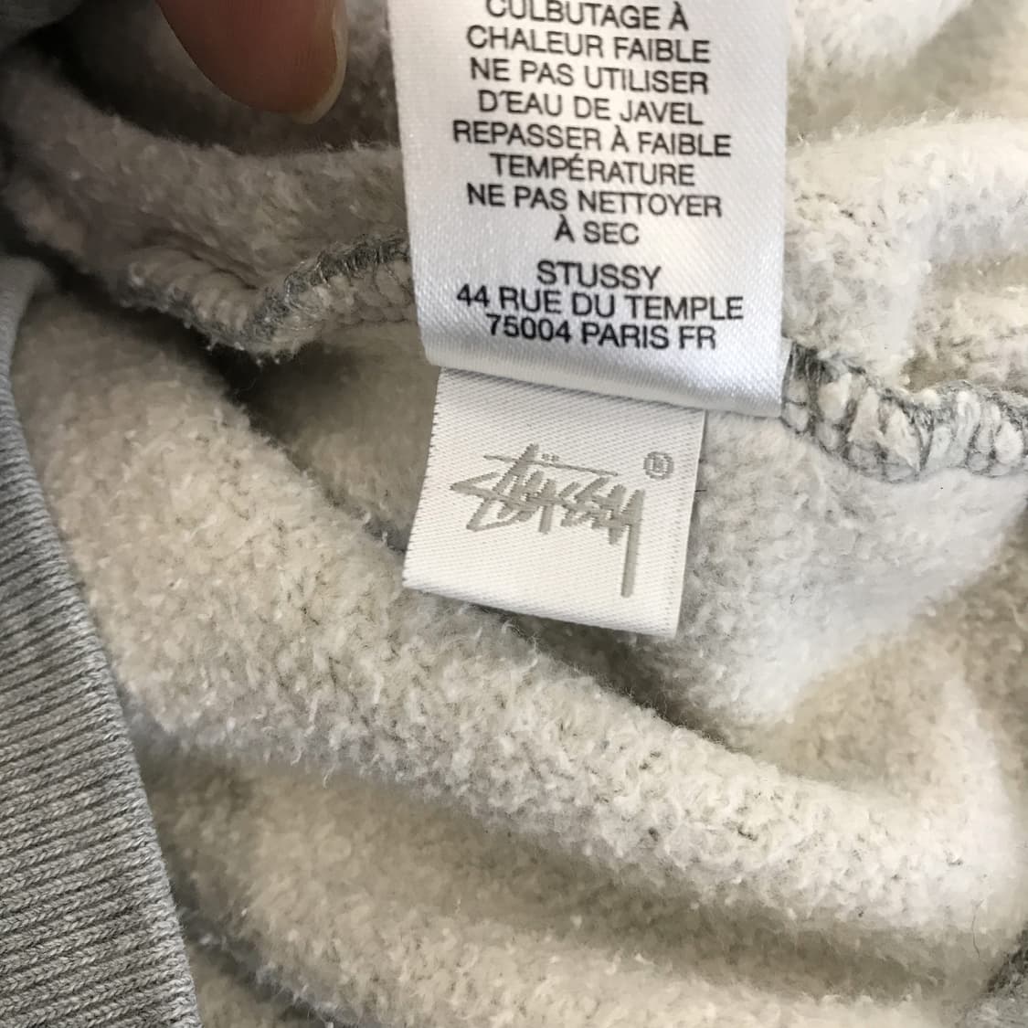 STUSSY 스투시 스탁로고 맨투맨 [XL] 상품이미지8