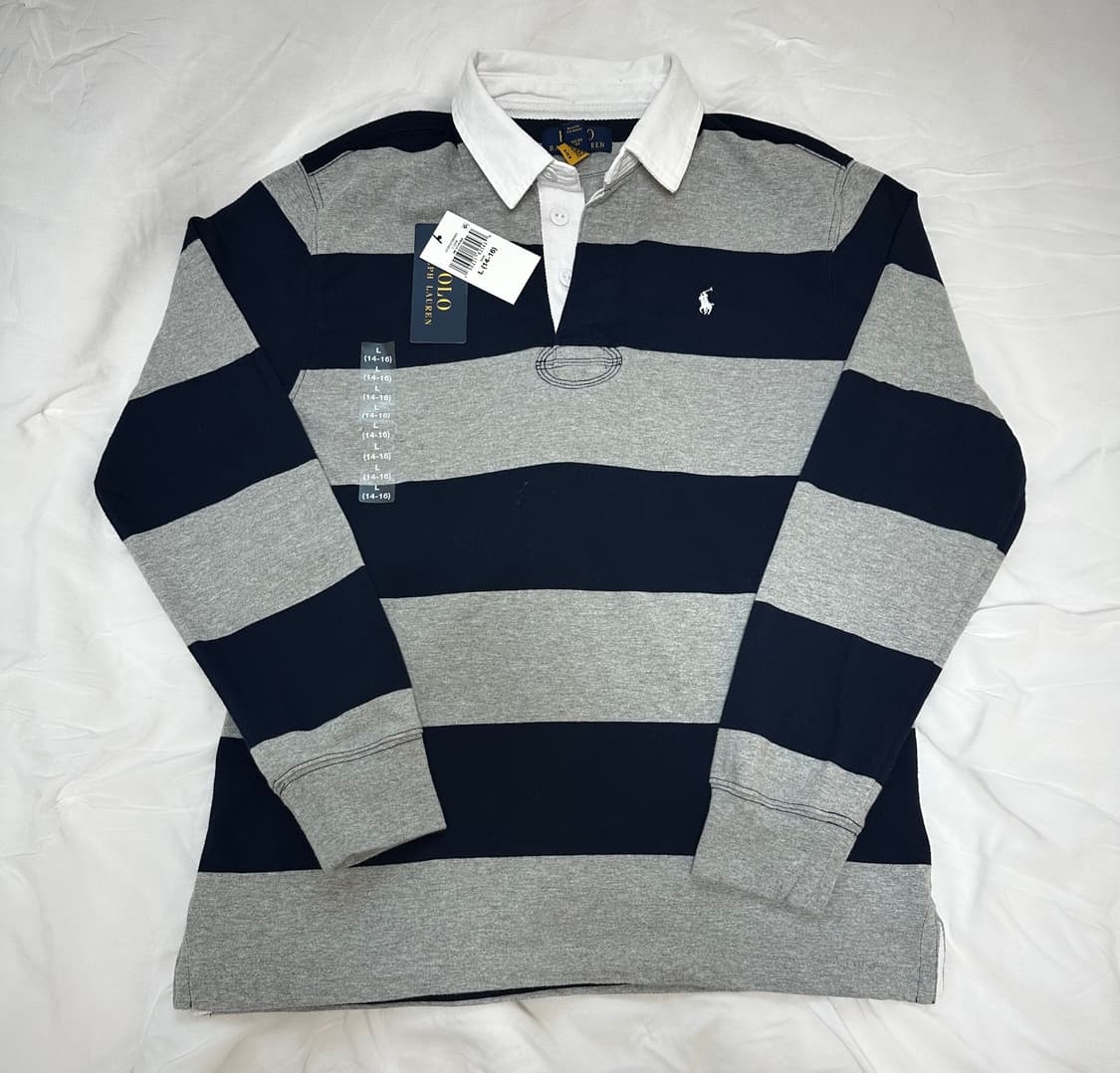 [새 상품] 폴로 랄프로렌 보이즈 럭비티 L 상품이미지3