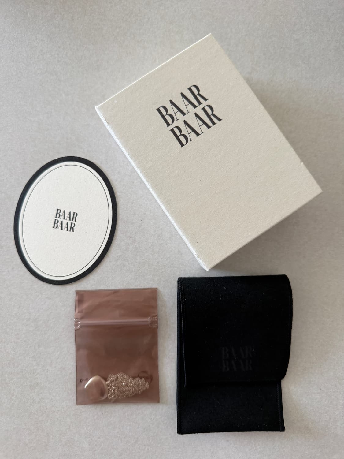 Baarbaar 바르바르 실버 롱 목걸이 상품이미지4