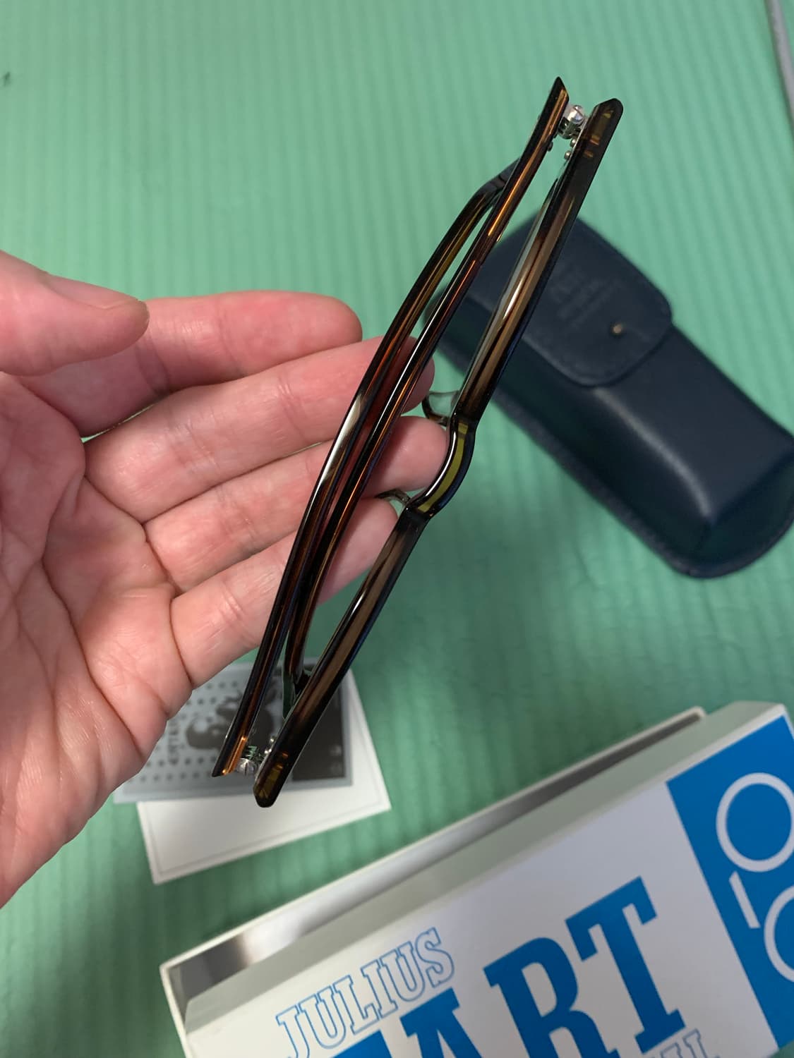 줄리어스 타르트 옵티컬 g.b.gafas 아넬 데미앰버 44x24 상품이미지3