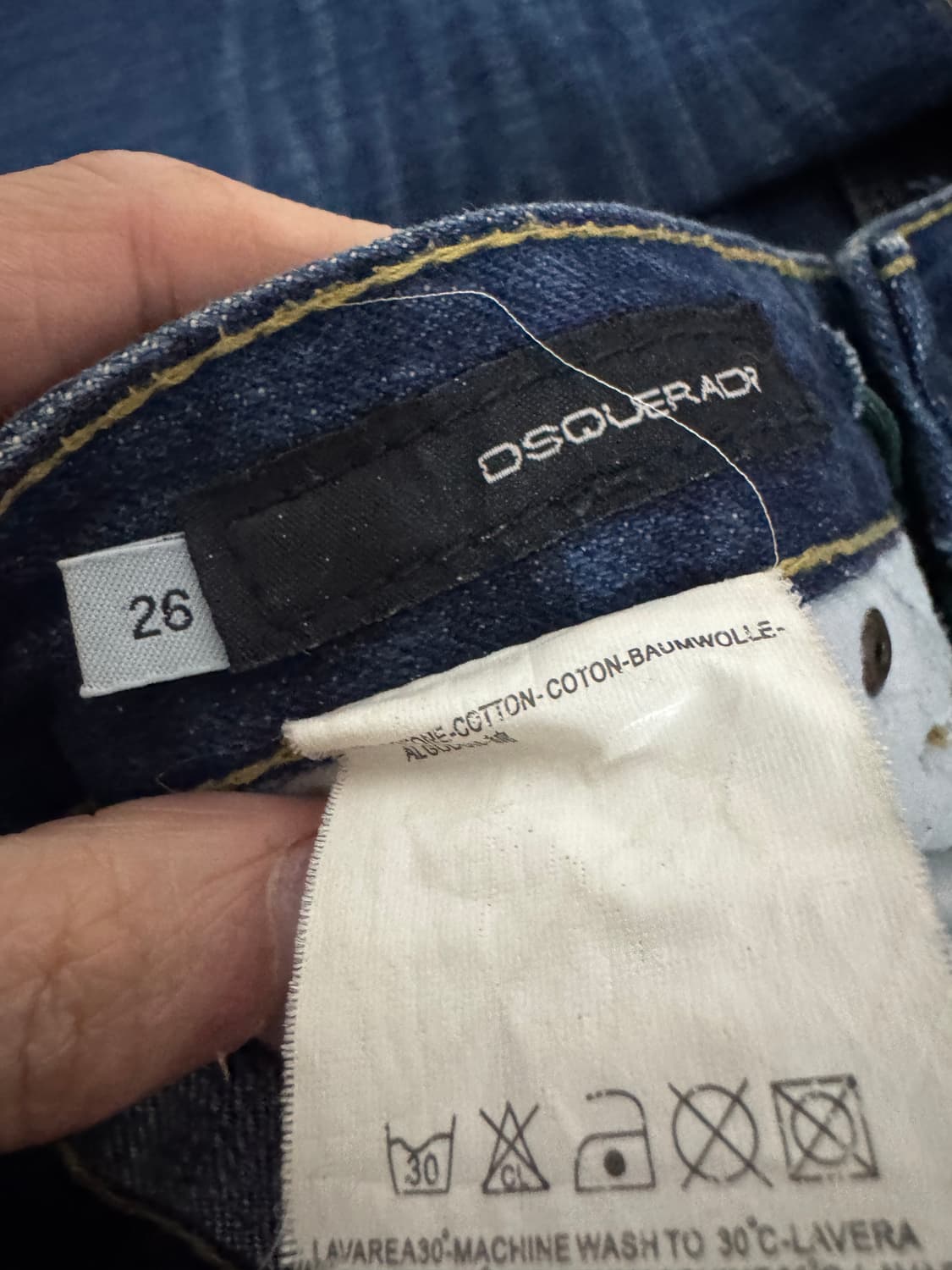 여성 디스퀘어드2 멀티 페인팅 바이커진 26 상품이미지3