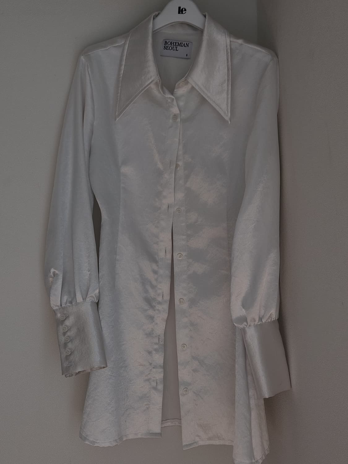 보헴서 실크 원피스 상품이미지1