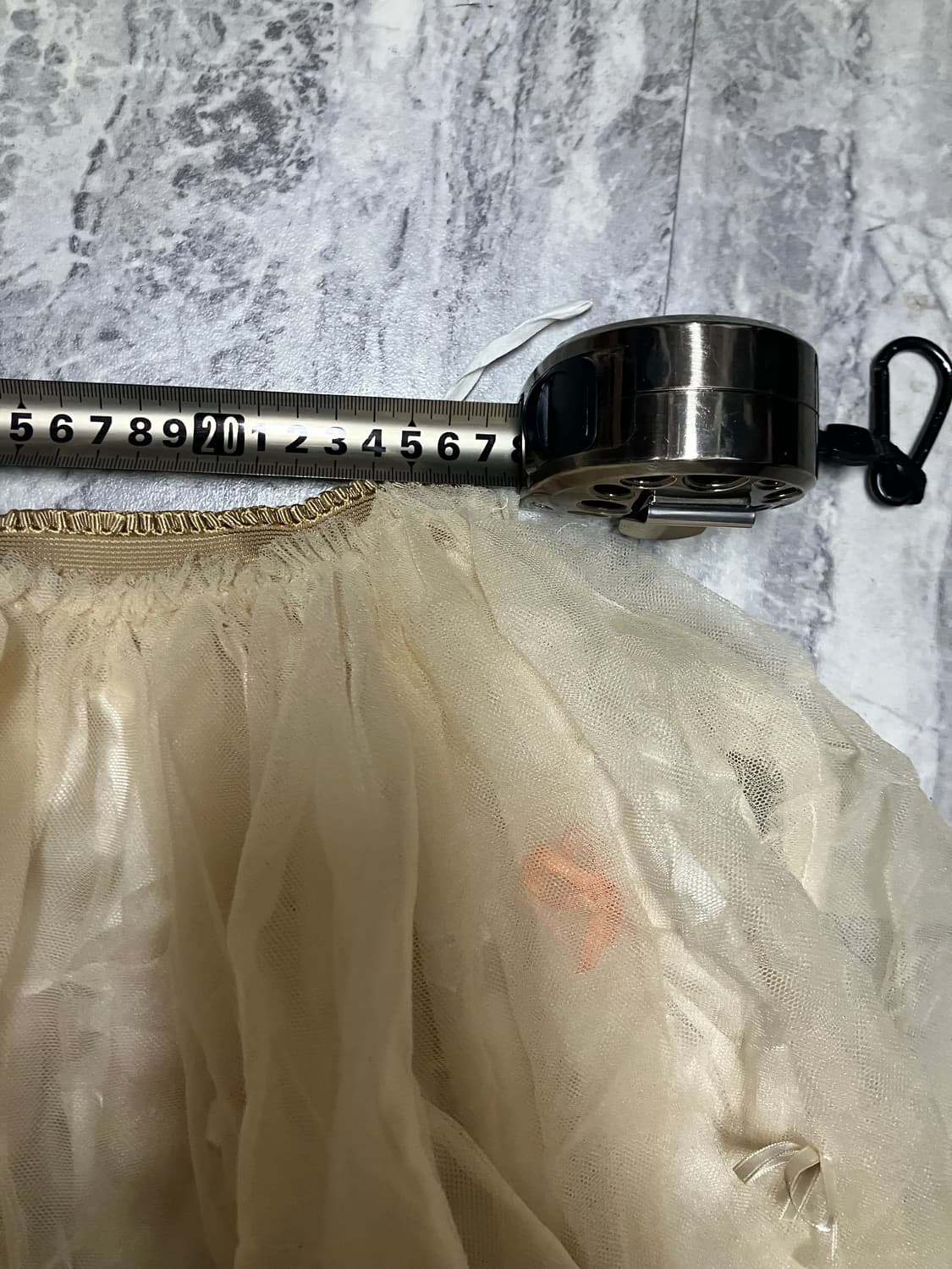 일본빈티지 Tocca 달천깔페어리 리본레이어드 샤스커트 상품이미지2