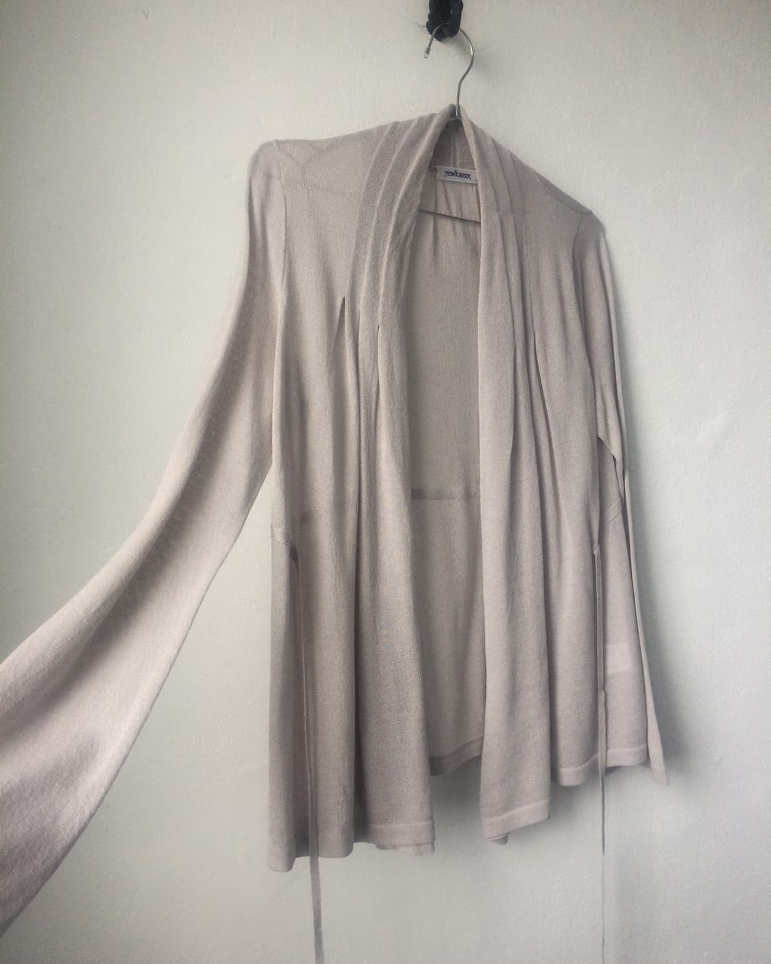 Drape tied cardigan 상품이미지4