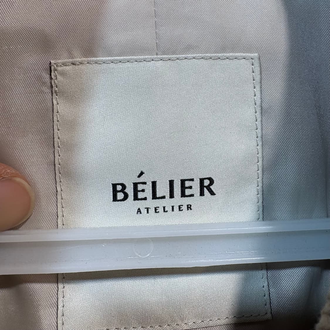 [L] BELIER 벨리에 울 자켓 상품이미지5