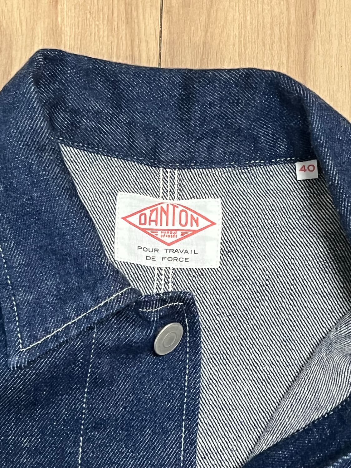 DANTON 단톤 데님 커버올 워크 자켓 상품이미지8