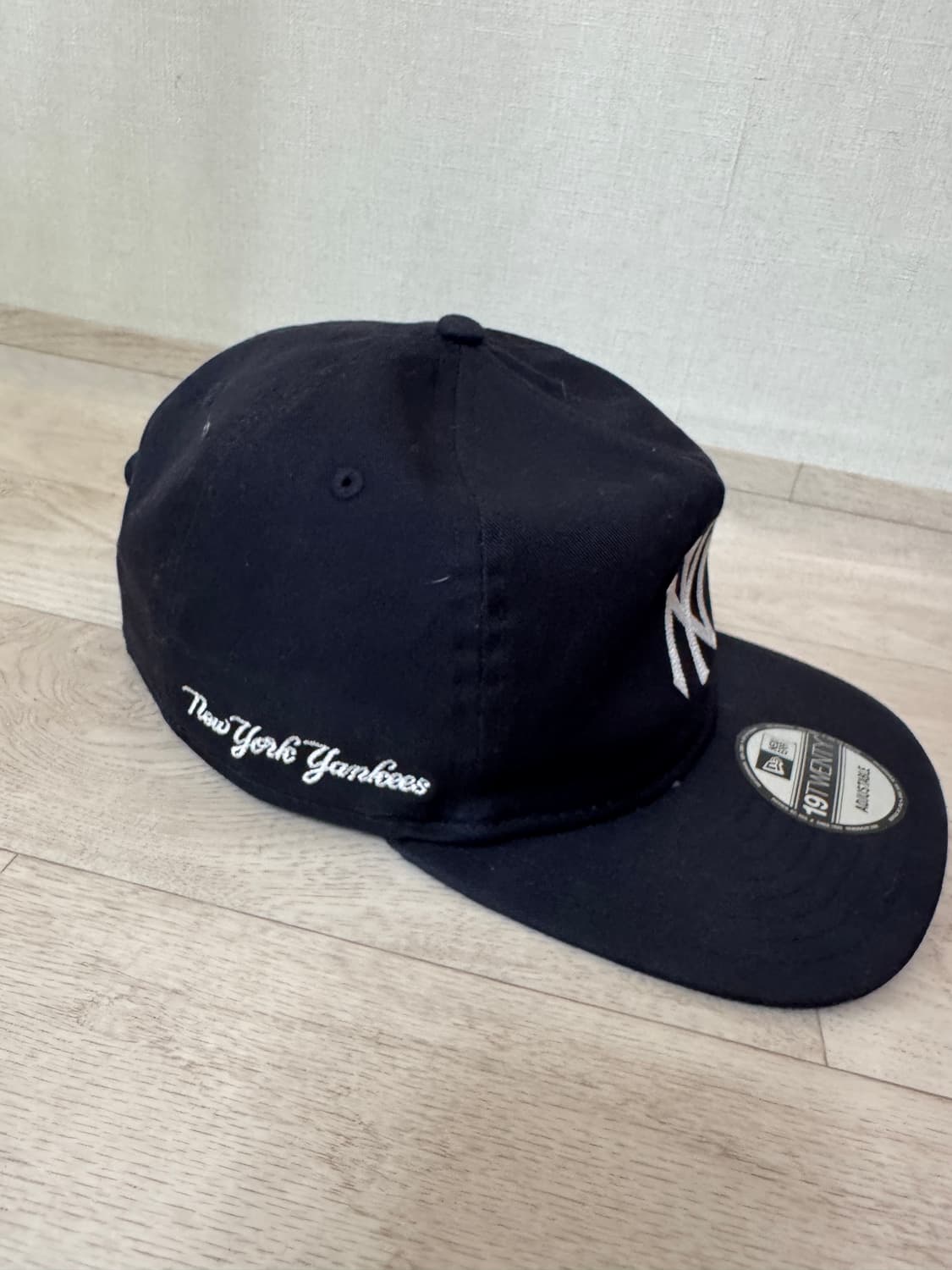 뉴에라 뉴욕양키스 네이비 스냅백 19TWENTY ADJUSTABLE 상품이미지4