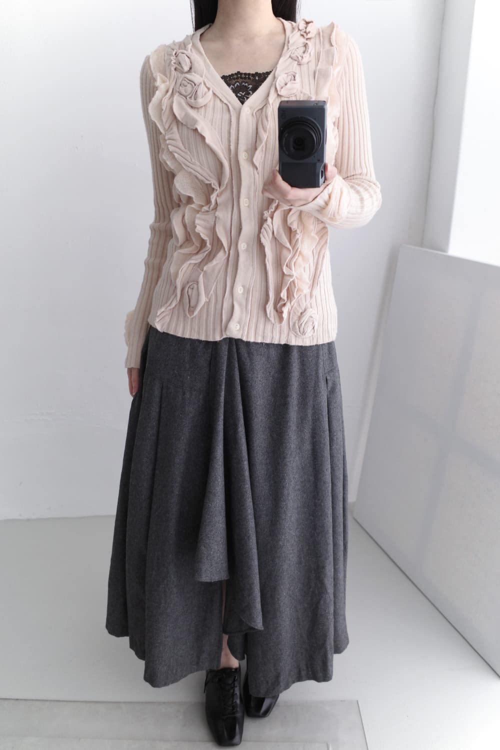 flower frill cardigun 상품이미지8