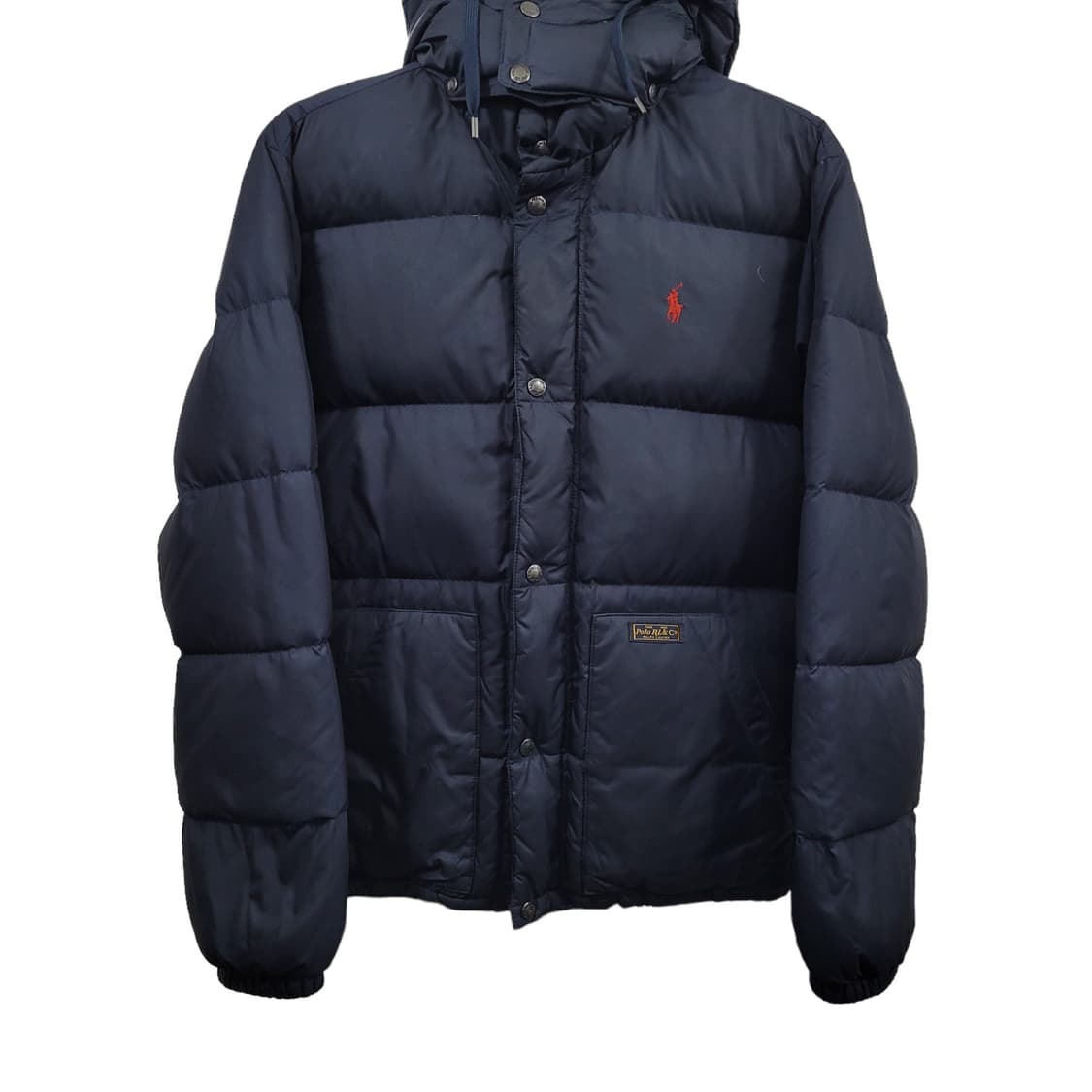 폴로 후드 구스다운 패딩 S 상품이미지1