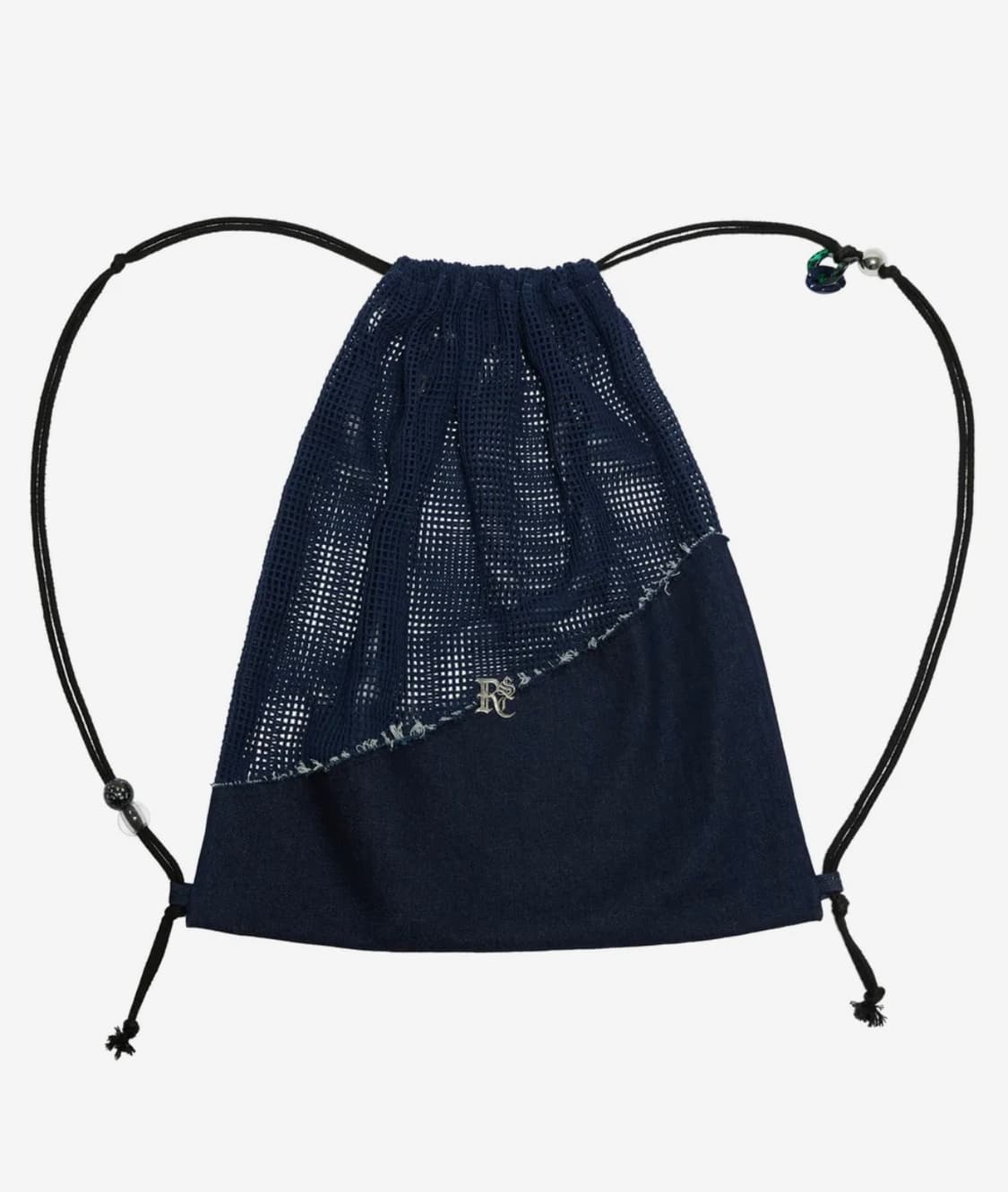 RSSC KNIT & DENIM GYM SACK - NAVY/DENIM 상품이미지1