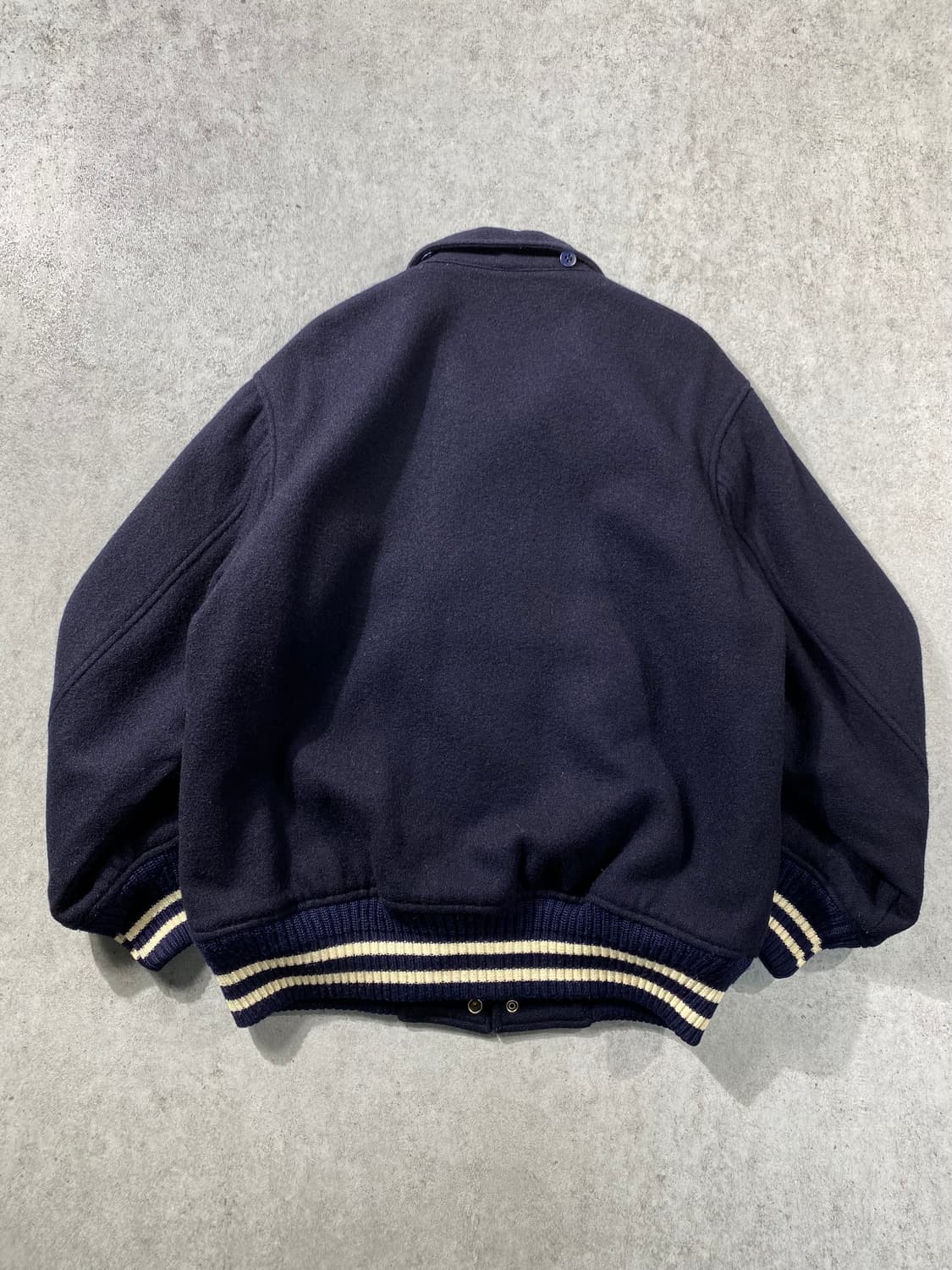 [M] 90s MAC KOBE 패치워크 울 바시티 자켓 상품이미지5