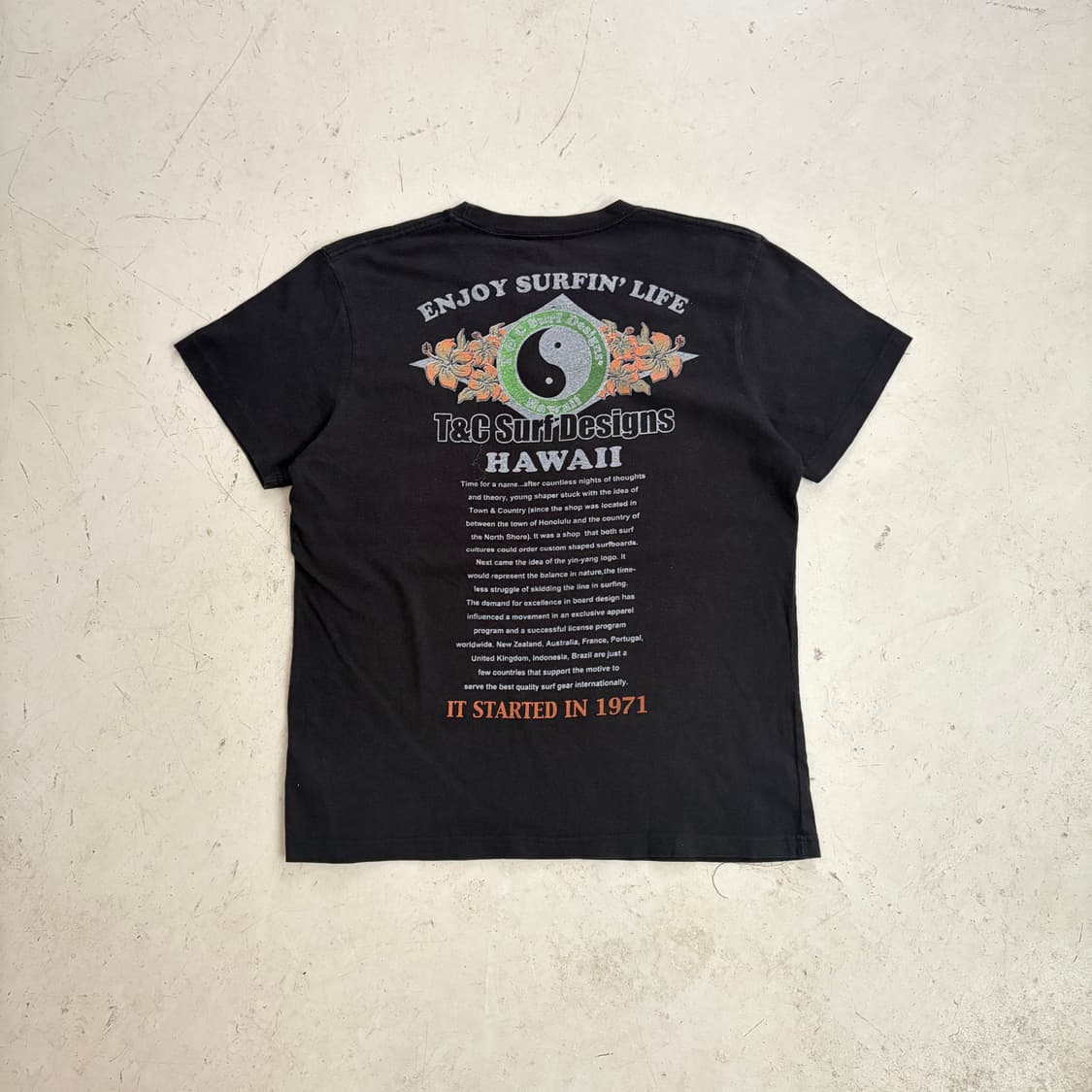 T&C Surf Designs 빈티지 반팔티 L 상품이미지7