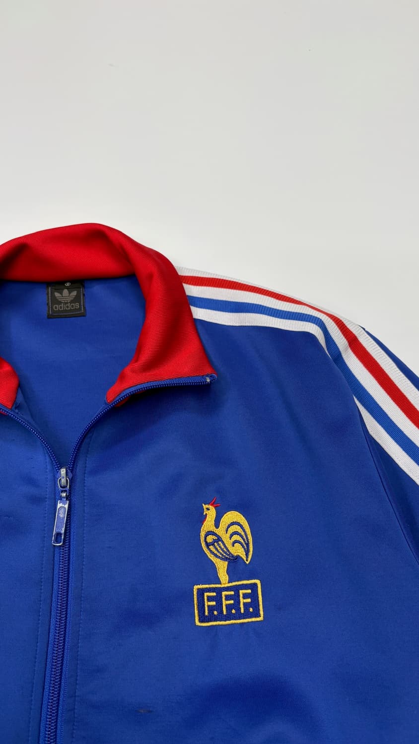 Adidas 아디다스 오리지널스 빈티지 프랑스 축구국가대표팀 트랙탑 져지 상품이미지3