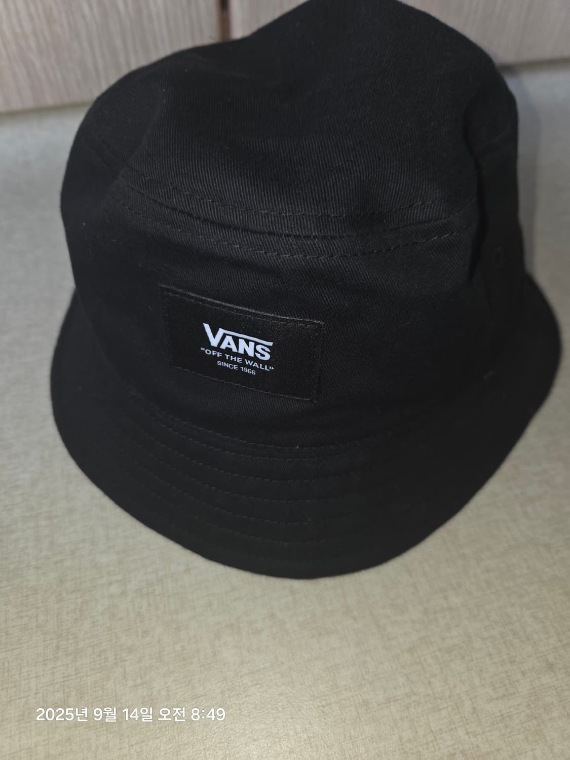 반스 패치 버킷 햇 VN0A7S96BLK1 상품이미지1