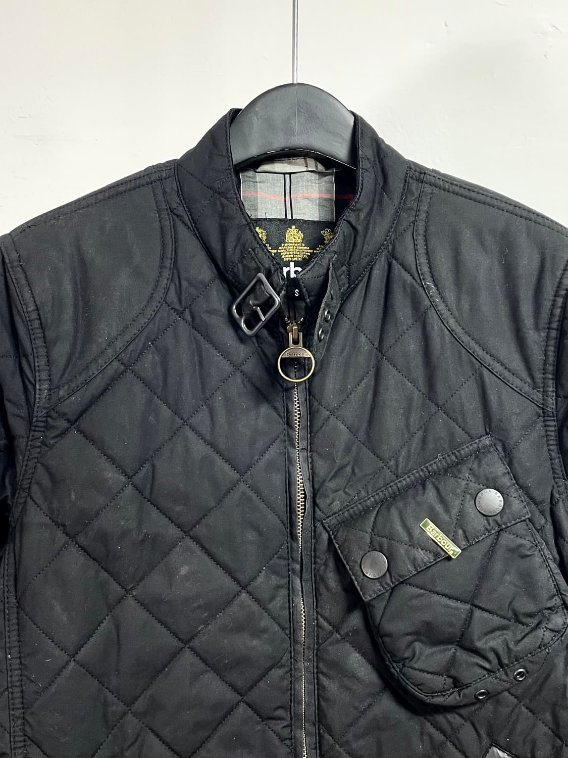 바버 우먼스 SMU 퀼티드 투웨이 왁스 자켓 (on.445) 상품이미지3