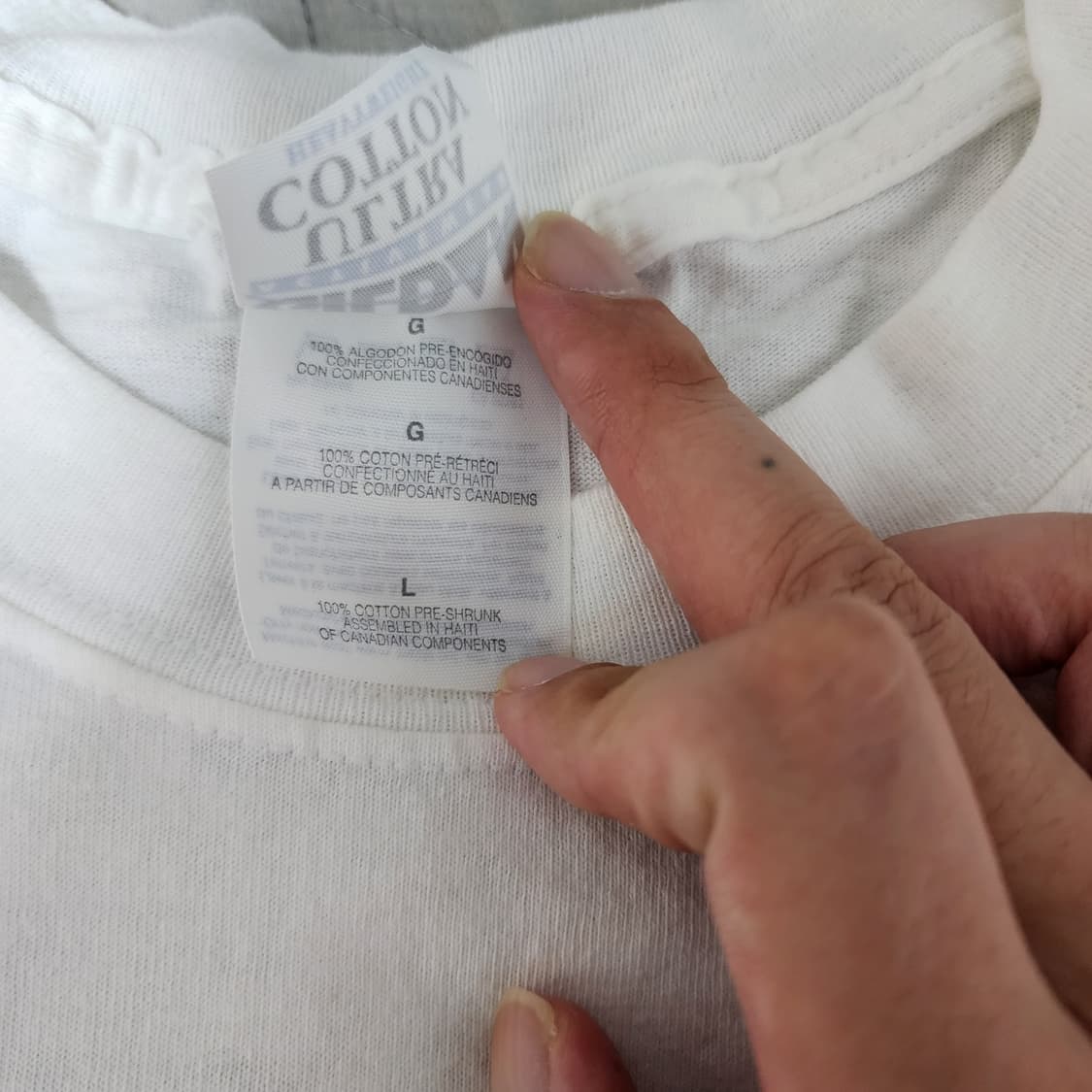 [L] 90s 비스티보이즈 RENFRO 통조림 빈티지 밴드티 랩티 상품이미지8