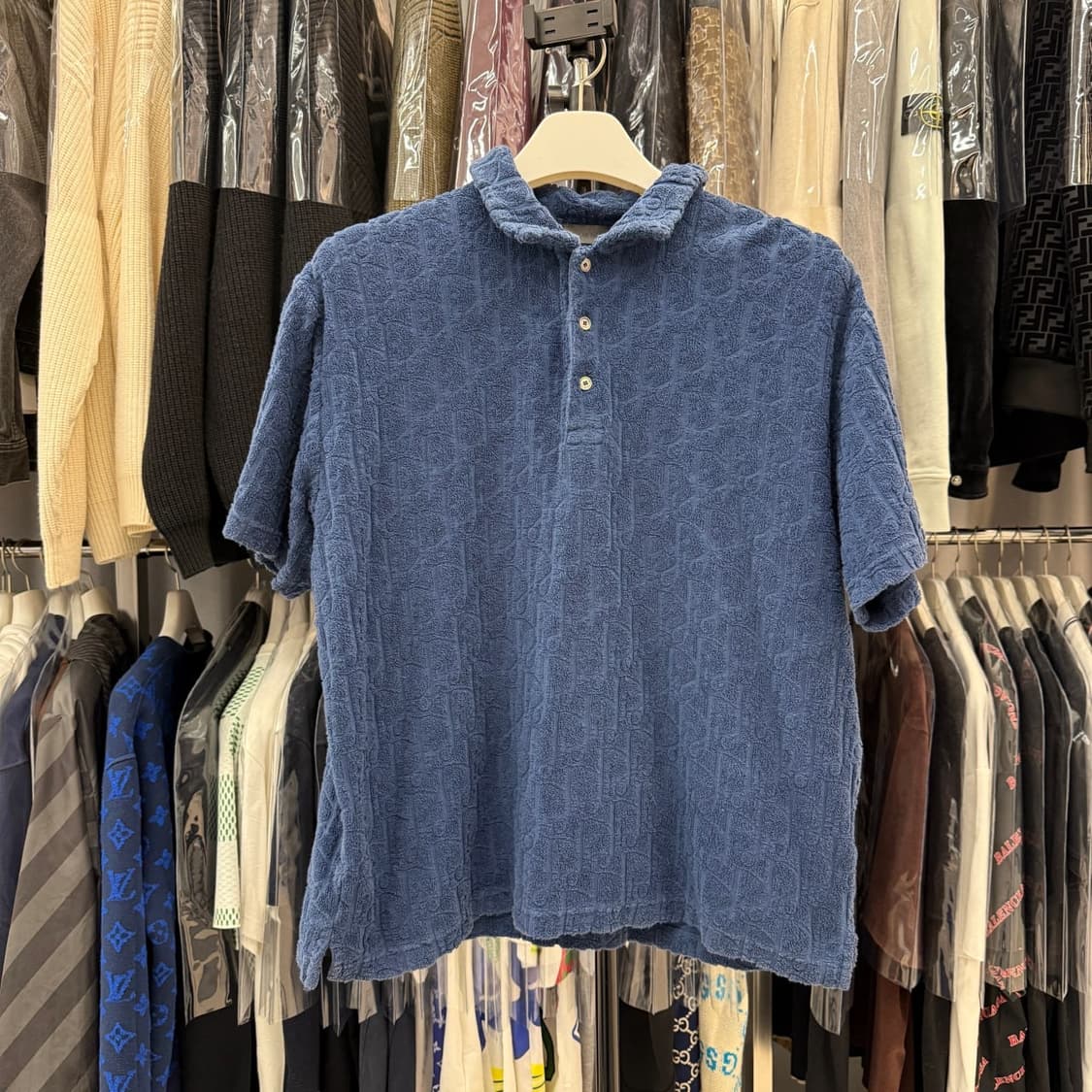 [리오브전포점] 디올 오블리크 테리 폴로 반팔 상품이미지1